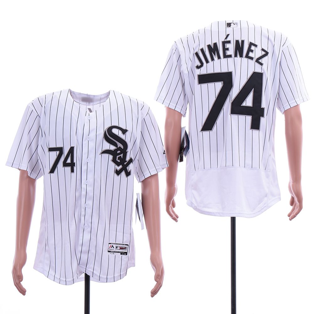 Men Chicago White Sox #74 Jimenez White Elite MLB Jerseys->san diego padres->MLB Jersey